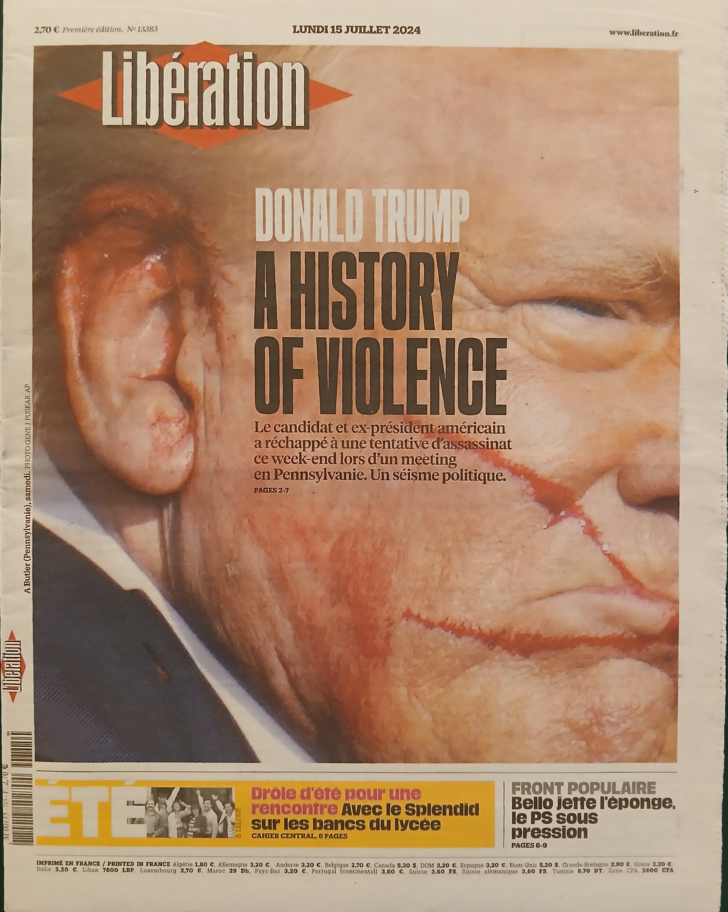sk 「僕の夢はカーボーイ」 「TRUMP」 「Newspaper」 us-politics